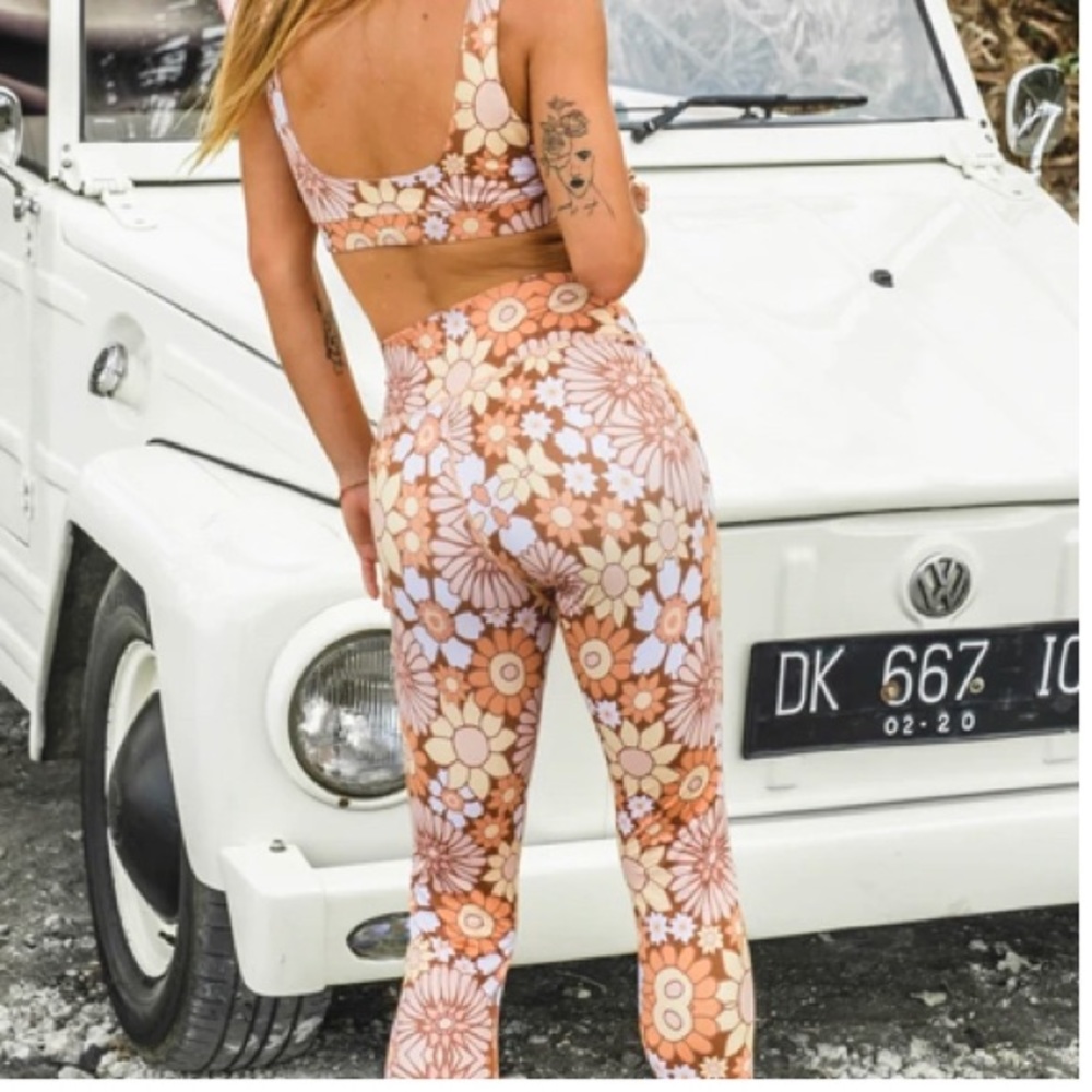 Floral High-Waisted Leggings